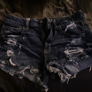 american eagle jean shorts
